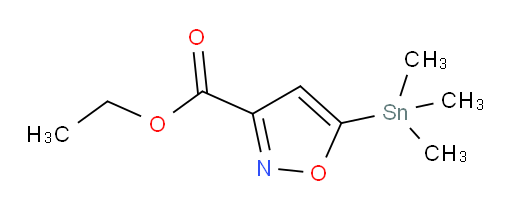 乙基 5-(三甲基锡基)异噁唑-3-甲酸酯