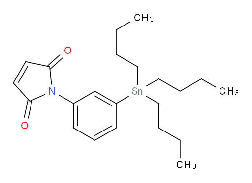 1-(3-(tributylstannyl)phenyl)-1H-pyrrole-2,5-dione