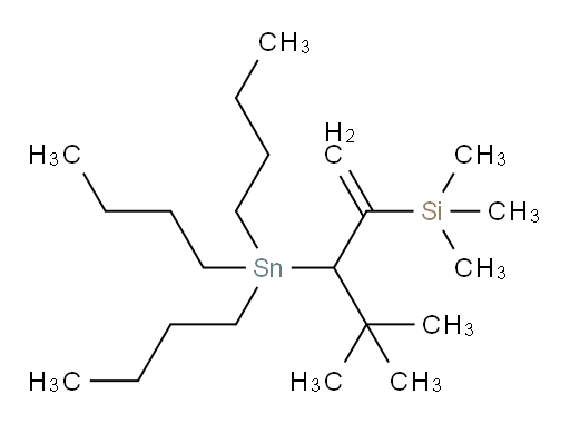 (4,4-dimethyl-3-(tributylstannyl)pent-1-en-2-yl)trimethylsilane