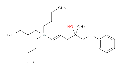 (E)-2-methyl-1-phenoxy-5-(tributylstannyl)pent-4-en-2-ol