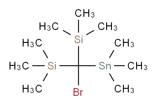 (bromo(trimethylstannyl)methylene)bis(trimethylsilane)