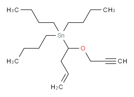 tributyl(1-(prop-2-yn-1-yloxy)but-3-en-1-yl)stannane