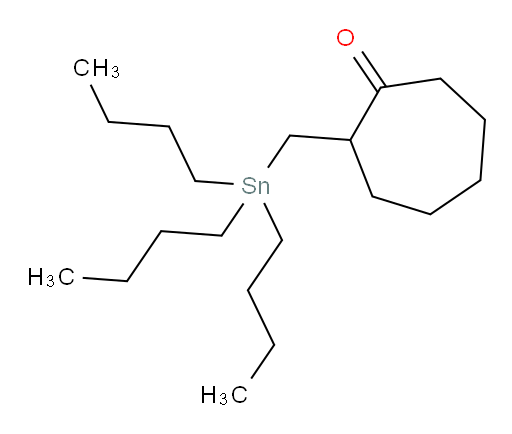 2-((tributylstannyl)methyl)cycloheptanone