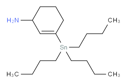 3-(tributylstannyl)cyclohex-2-enamine