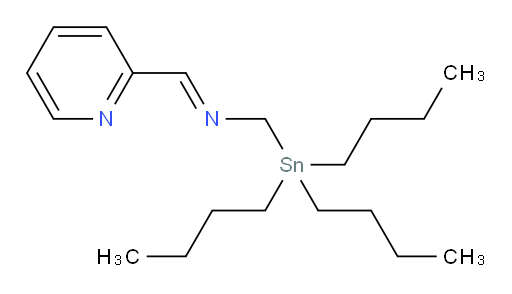 (E)-N-(pyridin-2-ylmethylene)-1-(tributylstannyl)methanamine