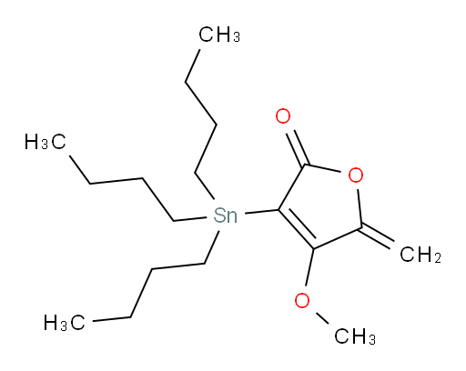 4-methoxy-5-methylene-3-(tributylstannyl)furan-2(5H)-one