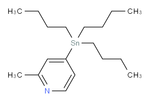 2-methyl-4-(tributylstannyl)pyridine