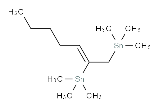 (Z)-hept-2-ene-1,2-diylbis(trimethylstannane)