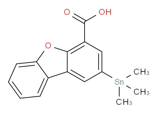 2-(trimethylstannyl)dibenzo[b,d]furan-4-carboxylic acid