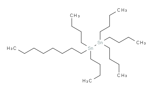 1,1,1,2,2-pentabutyl-2-octyldistannane