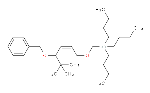 (Z)-(((4-(苄氧基)-5,5-二甲基己-2-烯-1-氧基))甲基)三丁基锡烷