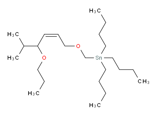 (Z)-tributyl(((5-methyl-4-propoxyhex-2-en-1-yl)oxy)methyl)stannane