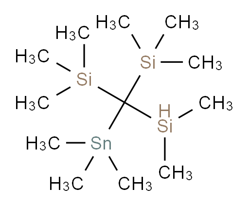((dimethylsilyl)(trimethylstannyl)methylene)bis(trimethylsilane)