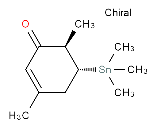 (5R,6R)-3,6-dimethyl-5-(trimethylstannyl)cyclohex-2-enone