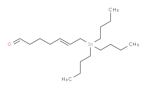 (E)-7-(tributylstannyl)hept-5-enal