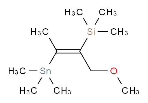 (E)-(1-methoxy-3-(trimethylstannyl)but-2-en-2-yl)trimethylsilane