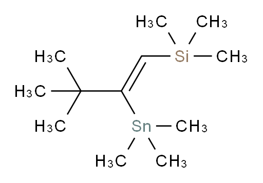 (Z)-(3,3-dimethyl-2-(trimethylstannyl)but-1-en-1-yl)trimethylsilane