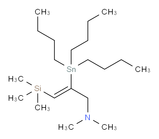 (Z)-N,N-二甲基-2-(三丁基锡基)-3-(三甲基硅基)丙-2-烯-1-胺
