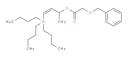 (Z)-4-(tributylstannyl)but-3-en-2-yl 2-(benzyloxy)acetate