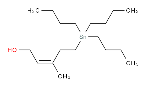 (Z)-3-methyl-5-(tributylstannyl)pent-2-en-1-ol
