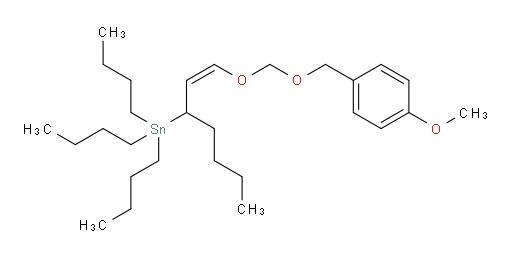 (Z)-tributyl(1-(((4-methoxybenzyl)oxy)methoxy)hept-1-en-3-yl)stannane