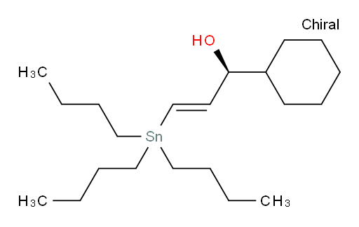 (S,E)-1-cyclohexyl-3-(tributylstannyl)prop-2-en-1-ol