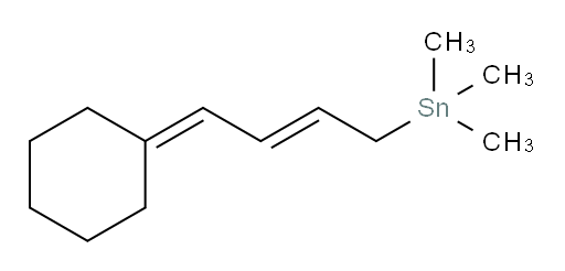 (E)-(4-环己亚基丁-2-烯-1-基)三甲基锡烷