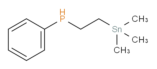 phenyl(2-(trimethylstannyl)ethyl)phosphine