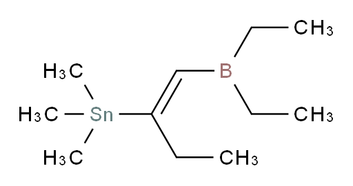 (E)-(1-(diethylboryl)but-1-en-2-yl)trimethylstannane