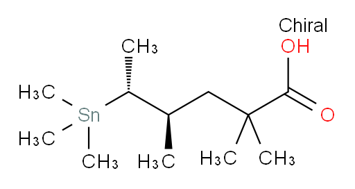 (4R,5R)-2,2,4-trimethyl-5-(trimethylstannyl)hexanoic acid