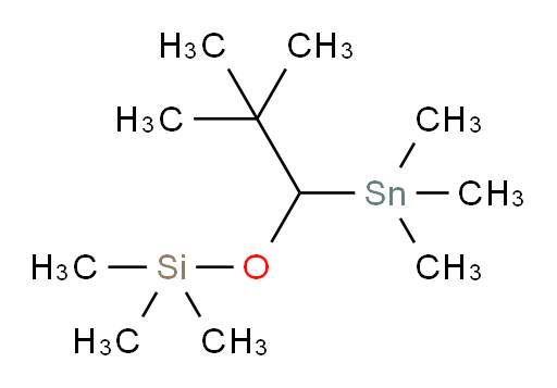 (2,2-dimethyl-1-(trimethylstannyl)propoxy)trimethylsilane