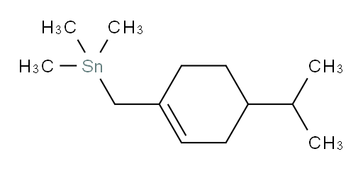 ((4-isopropylcyclohex-1-en-1-yl)methyl)trimethylstannane
