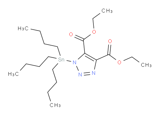 diethyl 1-(tributylstannyl)-1H-1,2,3-triazole-4,5-dicarboxylate