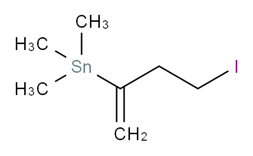 (4-iodobut-1-en-2-yl)trimethylstannane