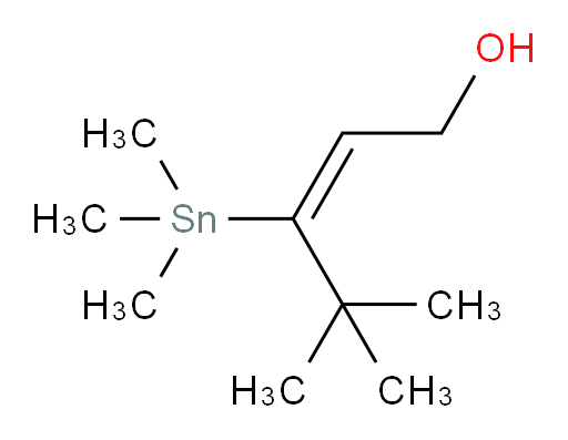 (E)-4,4-dimethyl-3-(trimethylstannyl)pent-2-en-1-ol