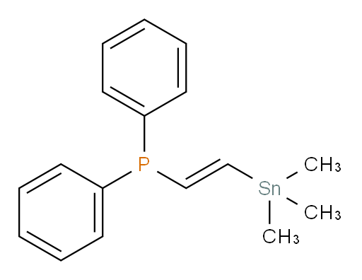 (E)-diphenyl(2-(trimethylstannyl)vinyl)phosphine