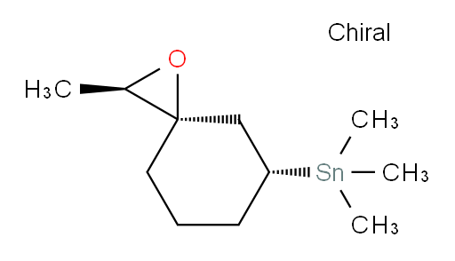 trimethyl((2R,3R,5R)-2-methyl-1-oxaspiro[2.5]octan-5-yl)stannane