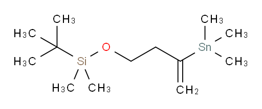 tert-butyldimethyl((3-(trimethylstannyl)but-3-en-1-yl)oxy)silane