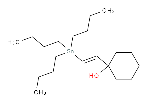 (E)-1-(2-(tributylstannyl)vinyl)cyclohexanol