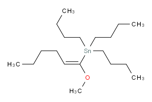 (Z)-三丁基(1-甲氧基己-1-烯-1-基)锡烷