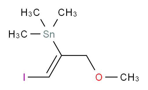(Z)-(1-iodo-3-methoxyprop-1-en-2-yl)trimethylstannane