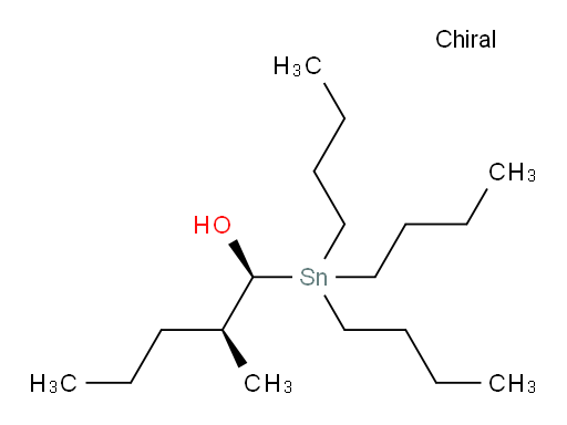 (1S,2S)-2-methyl-1-(tributylstannyl)pentan-1-ol