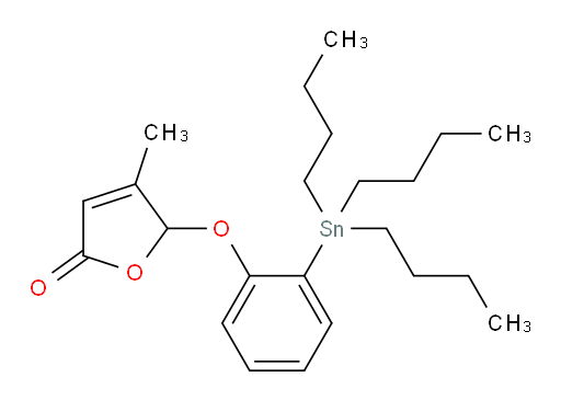 4-methyl-5-(2-(tributylstannyl)phenoxy)furan-2(5H)-one