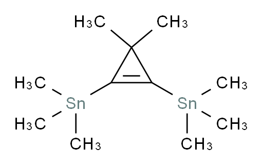 (3,3-dimethylcycloprop-1-ene-1,2-diyl)bis(trimethylstannane)