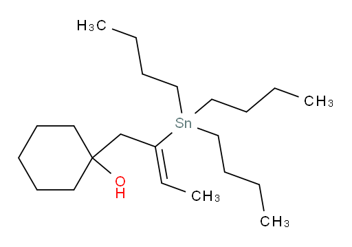 (Z)-1-(2-(三丁基锡基)丁-2-烯-1-基)环己醇