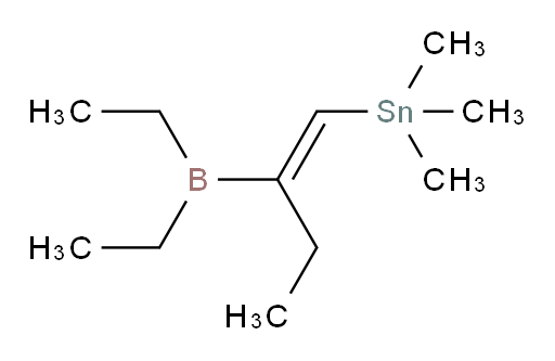 (Z)-(2-(diethylboryl)but-1-en-1-yl)trimethylstannane