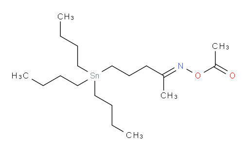 (E)-5-(tributylstannyl)pentan-2-one O-acetyl oxime