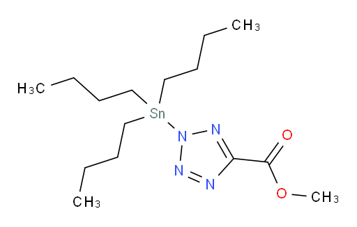 methyl 2-(tributylstannyl)-2H-tetrazole-5-carboxylate