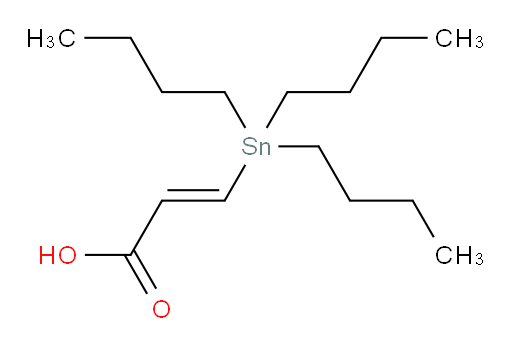 (E)-3-(tributylstannyl)acrylic acid