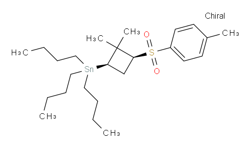 tributyl((1R,3S)-2,2-dimethyl-3-tosylcyclobutyl)stannane